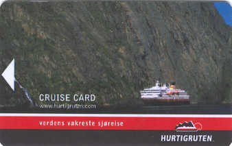 Kreuzfahrtschiff der Hurtigruten