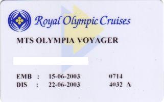 Kreuzfahrtschiff der Royal Olympic Cruises